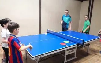 Спортивная секция по настольному теннису