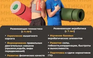 Развивающая гимнастика и акробатика