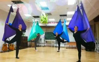Аэро-гимнастика на гамаках "GRANDES"