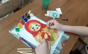 Мастер-класс по росписи разделочной доски "Матрёшка"