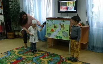 Летняя городская площадка Magic English