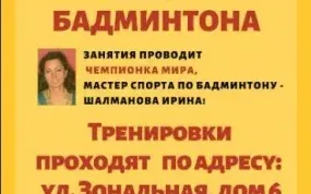 Бадминтон