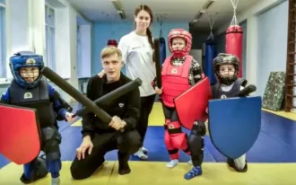 Мечевой бой для детей. Фехтование