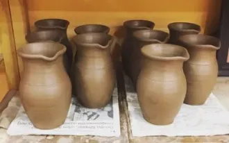 Индивидуальные занятия в гончарной мастерской