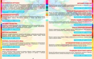 Практические занятия по русским народным промыслам и ремеслам
