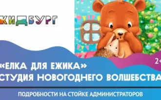 Студия новогоднего волшебства «Ёлка для Ёжика» в КидБурге
