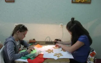 Художественное выжигание по ткани